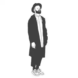 求类似于这种白底头像