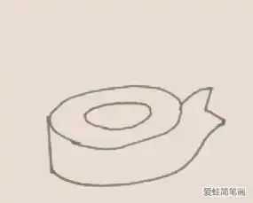 胶带简笔画