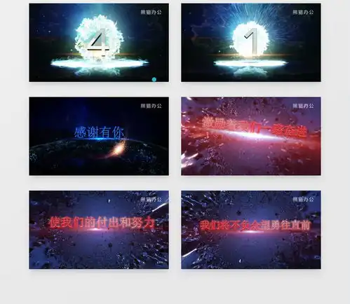 大气震撼特效字幕宣传片展示视频素材下载vsp格式熊猫办公