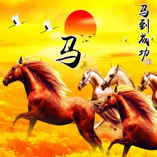 80张姓名微信头像马到成功主题不同风格有你的吗