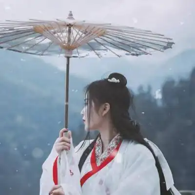 意境古风女头春山春酒,春与青qq女生头像我要个性网