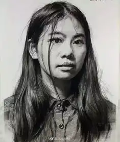 素描头像中头发的处理技巧掌握了必得高分