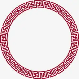 中国风圆形边框素材图片免费下载高清装饰图案png千库网图片编号4589198