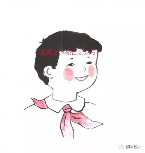 儿童国画教室一学就会画可爱的小朋友