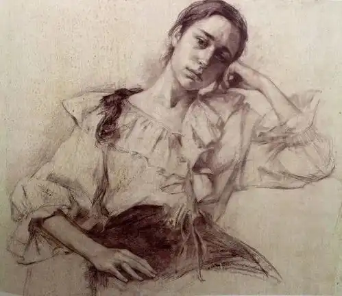 艺术赏析圣彼得堡列宾美术学院优秀素描作品赏析
