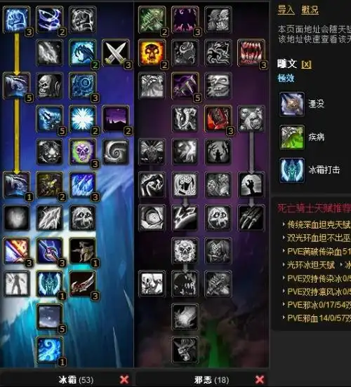 魔兽世界血精灵死亡骑士dps天赋