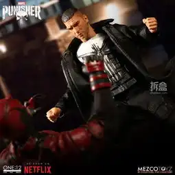 mezco蚂蚁漫威美剧版惩罚者punisher112可动人偶