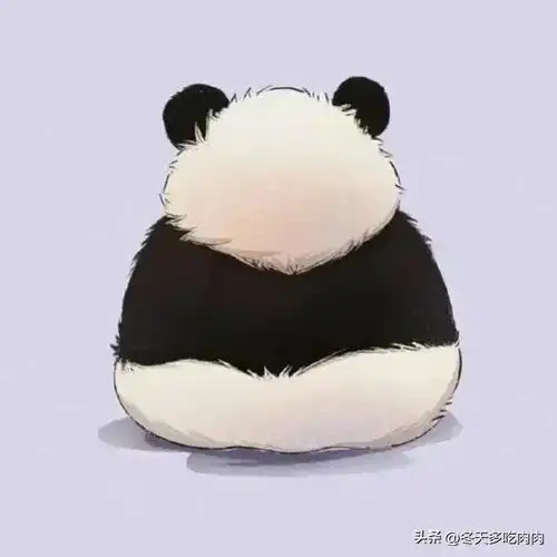 可爱的熊猫头像
