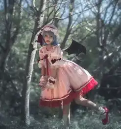 蕾米莉亚角色扮演,气质个性小姐姐,唯美动人