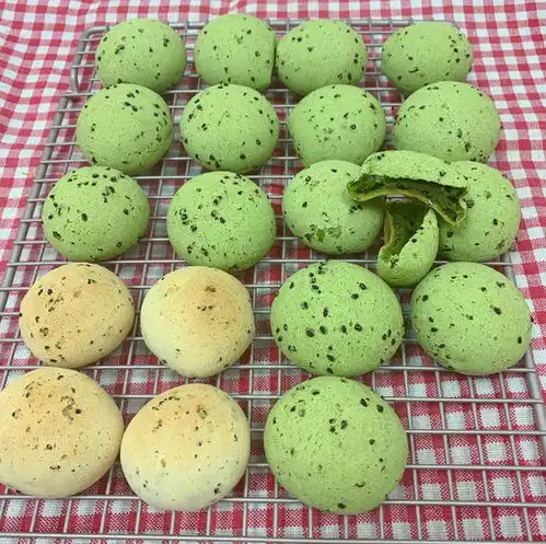 抹茶麻薯酥糯麻薯下午茶儿童辅食的做法菜谱豆果美食