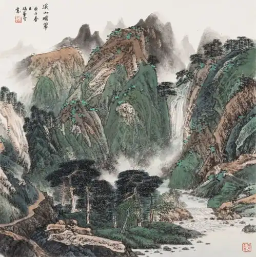静谧的山乡张军山水小品展之小写意山水篇线上展览