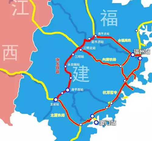 好消息明年1月5日零时起,闽北人可以做高铁环游福建了