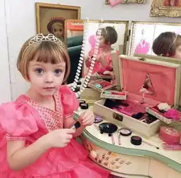 生个女儿就要穿成这样拍照,美翻全宇宙