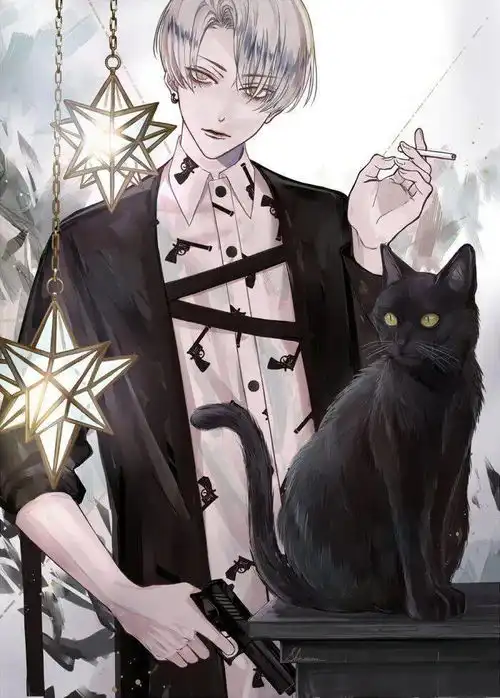 漫画美少男,心存感激,所遇皆温柔