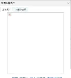 qq空间头像无法更改,如图