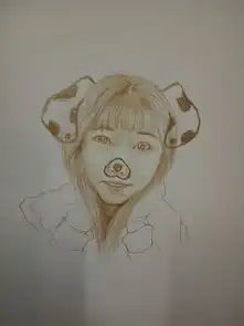 素描头像