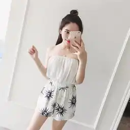 抹胸连体裤怎么搭配图片抹胸连体裤搭配欣赏