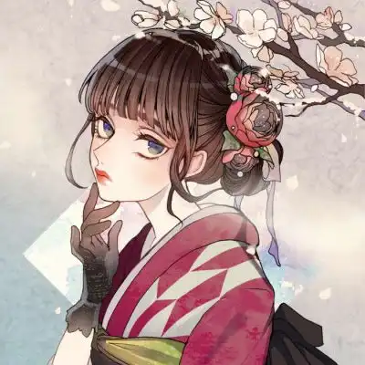 好看的女生头像动漫冷酷长发二次元