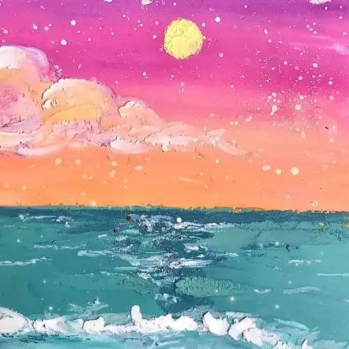 背景图丨好看的油画风朋友圈背景图