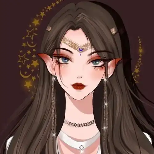 头像手绘少女头像