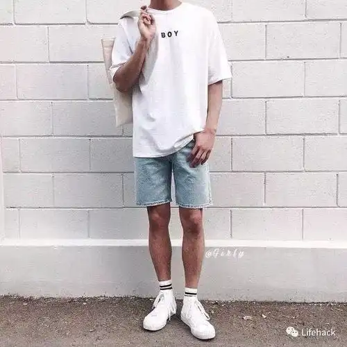 这样的muji风男友穿搭,简单又有范儿