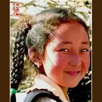 高原红女孩头像可爱高原红脸蛋头像
