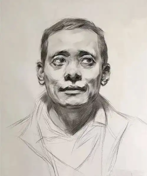 如何画好素描头像脸上的塑造素描人物头像的绘画技巧和步骤