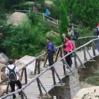 白龙潭风景区好看的风景头像图片,山灵水秀,峰多石怪,叠潭垂锦,松柏满坡