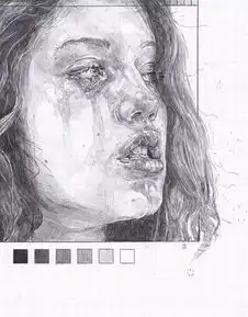 手绘素描一位手绘大神的本子曝光