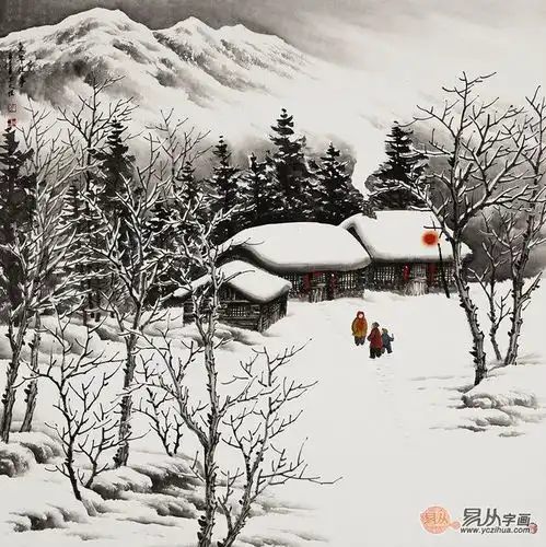 真山真水真性情画家吴大恺国画山水画作品欣赏