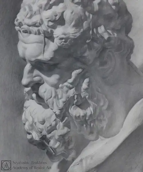 艺推列宾美院石膏素描精选