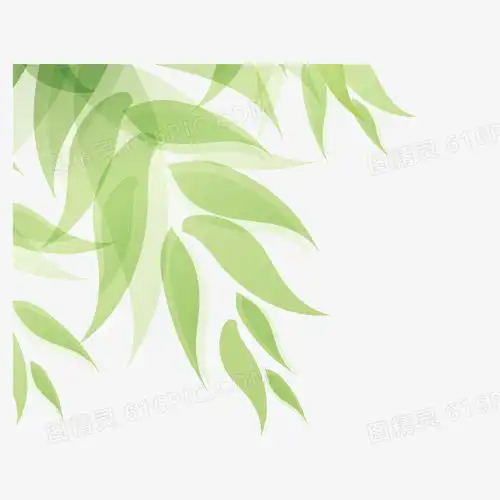 绿色树叶小清新背景装饰图案春天图片免费下载png素材编号z09irj4oz图精灵