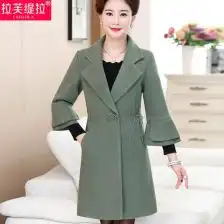 欧美风格毛呢大衣四十岁女装