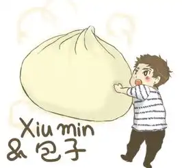 exo金珉硕的q版萌图
