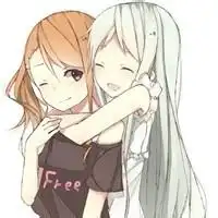 蓝色系闺蜜头像2张微信头像图片大全