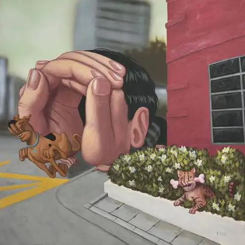 vr观展獭獭画廊和艺术家们獭獭画廊2023艺术家群展