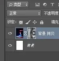 ps做图,给蒙版添加渐变,蒙版没有任何变化,我已经选中蒙版了,请高