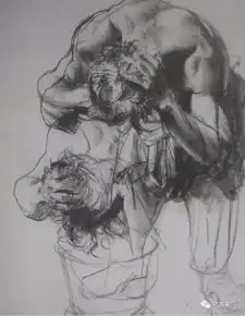手绘丨素描大师门采尔的作品