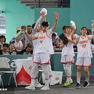 亚运会中国三人女篮决赛力克蒙古队勇夺金牌
