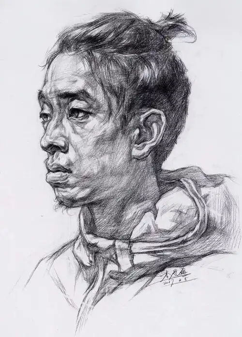 干货从静物到青年中年老年男女头像,高清素描结构图