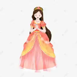 漂亮的公主装饰插画素材图片免费下载千库网