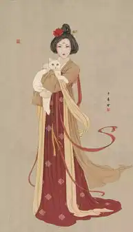 一位90后才女笔下的古风人物
