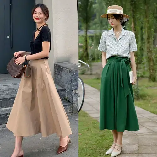 真正有品味的女人,夏天很少穿短裤,像日本小姐姐这样搭,真美