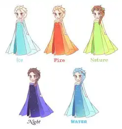 迪士尼公主冰雪奇缘中的艾莎变成了火系魔法,美爆了