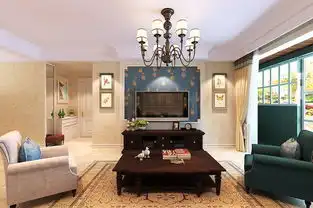 休闲椅真皮沙发沙发电视背景墙吊灯现代电视柜地毯白底灰边客厅电视背景墙装修效果图