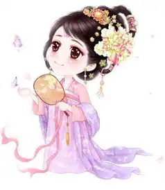 古风娃娃,可做素材,初学者也可临摹
