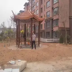 宁夏瑞纳君成防腐木施工银川防腐木