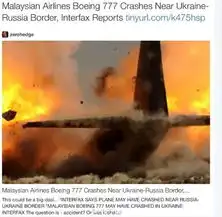 直击马航mh17客机坠毁现场