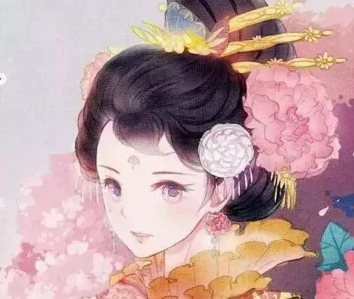古风头像100张古风女子扶柔倾国色,风华绝世人