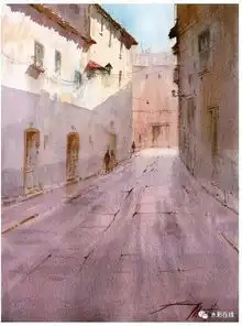 西班牙faustino.martin水彩作品赏析